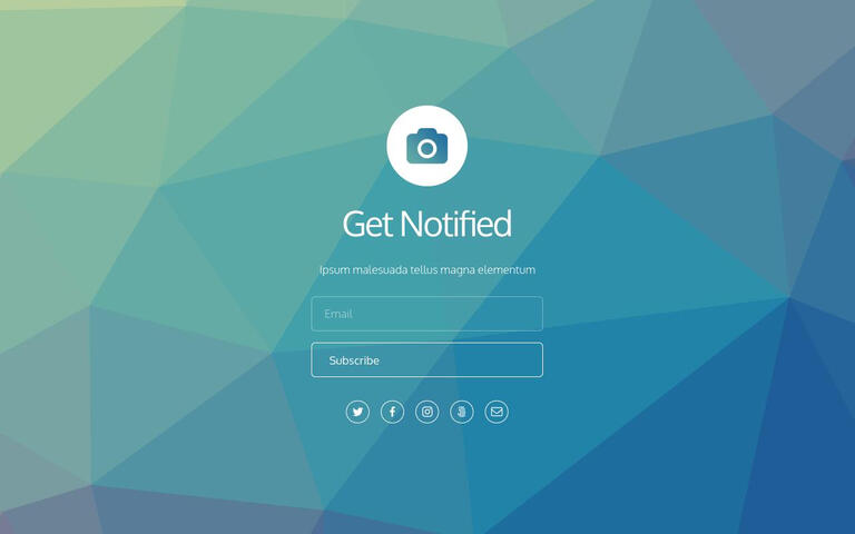 Landing Page Beispiel