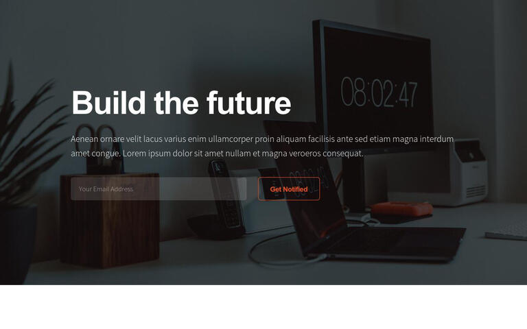 Landing Page Beispiel